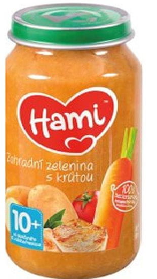 Hami Príkrm masovo-zeleninový Zahradní zelenina s krůtou 250 g