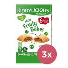 Kiddylicious 3x Koláčky jablečné