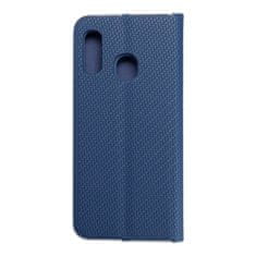 FORCELL Pouzdro LUNA Book Carbon pro SAMSUNG A20e , modrá 5903396040290