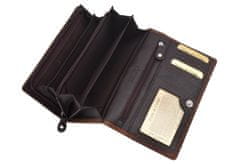 MERCUCIO Dámská peněženka tmavěhnědá 5111835
