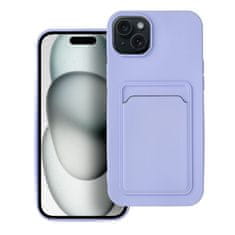 OEM Pouzdro OEM case CARD pro IPHONE 15 Plus violet