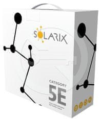 Solarix Instalační kabel Solarix CAT5E UTP PE Fca 100m/box SXKD-5E-UTP-PE