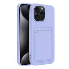 OEM Pouzdro OEM case CARD pro IPHONE 15 Pro Max violet