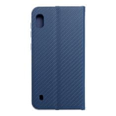 FORCELL Pouzdro LUNA Book Carbon pro SAMSUNG A10 , modrá 5903396040283