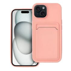 OEM Pouzdro OEM case CARD pro IPHONE 15 pink