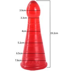 Xcock Červená anální věž anální kolík velký