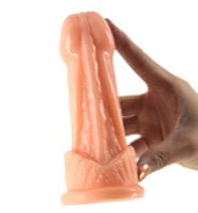 Xcock Velký anální kolík tělové barvy, unisex intimní dildo