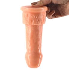 Xcock Velký anální kolík tělové barvy, unisex intimní dildo