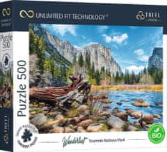 Trefl Puzzle UFT Wanderlust: Yosemitský národní park, Kalifornie, USA 500 dílků