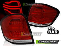 TUNING TEC  Zadní světla LED s LED blinkrem Mercedes-Benz M W164 09-11 červená