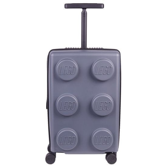 LEGO Luggage Kufr Signature 20" s expandérem - Tmavě šedý