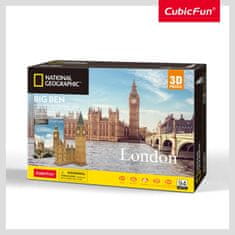 CubicFun 3D puzzle National Geographic: Big Ben 94 dílků