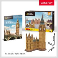 CubicFun 3D puzzle National Geographic: Big Ben 94 dílků