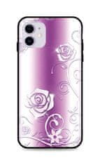 TopQ Kryt iPhone 11 silikon Abstract Roses 48913