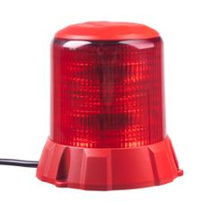 CARCLEVER Robustní červený LED maják, červ.hliník, 96W, ECE R65 (wl406fixred)