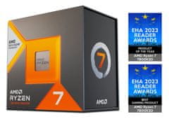 AMD Ryzen 7 7800X3D / LGA AM5 / max. 5,0GHz / 8C/16T / 104MB / 120W TDP / BOX bez chladiče