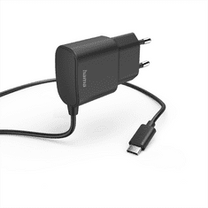 Hama síťová nabíječka s kabelem, USB-C, 2,4 A, 1 m