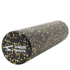 Sharp Shape masážní válec Foam roller 60 cm, žluto-černá barva