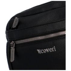 Coveri WORLD Trendy dámská koženková malá crossbody Gloria, černá