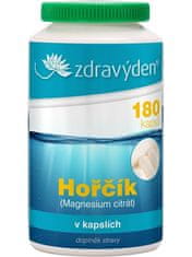 Zdravý den Hořčík (Magnesium citrát) 180 kapslí