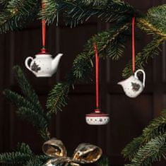 Villeroy & Boch Vánoční závěsná ozdoby, kávový servis, 3 ks Toy´s Delight Decoration Villeroy & Boch