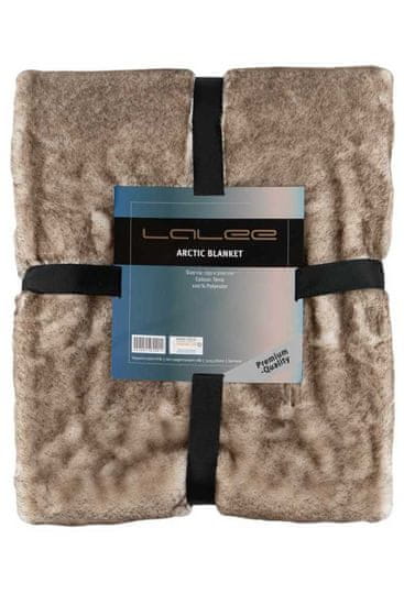 Lalee Deka Arctic Blanket Taupe