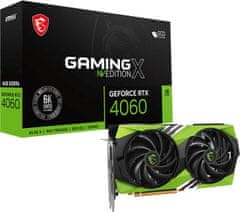 MSI GeForce RTX 4060 GAMING X NV EDITION 8G, 8GB GDDR6