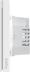 AQARA Smart Wall Switch H1(No Neutral, Double Rocker) (WS-EUK02)