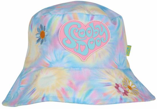 CurePink Klobouk Scooby Doo: Bright Tie Dye (universální)