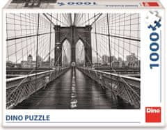 Dino Puzzle Černobílý New York 1000 dílků