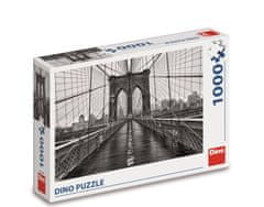 Dino Puzzle Černobílý New York 1000 dílků