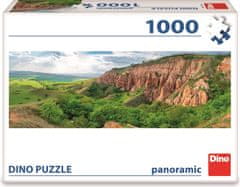 Dino Panoramatické puzzle Červená rokle 1000 dílků