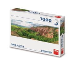 Dino Panoramatické puzzle Červená rokle 1000 dílků