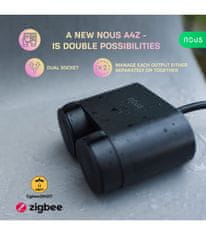 Nous Nous A4Z Zigbee Venkovní Smart Zásuvka