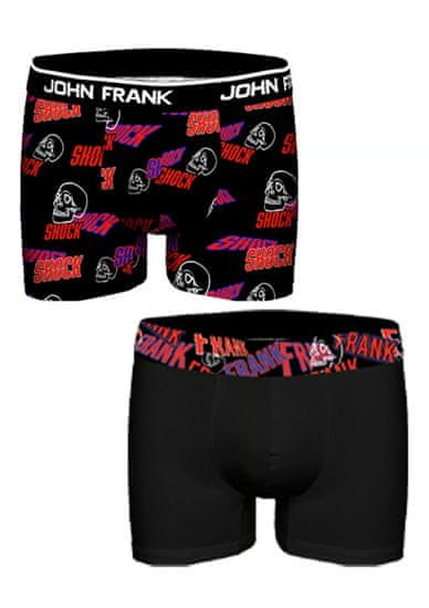 John Frank Pánské boxerky JF2BHYPE07 2PACK