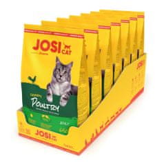 JOSICAT Granule pro kočky 4,55kg Crunchy Chicken 7x650g