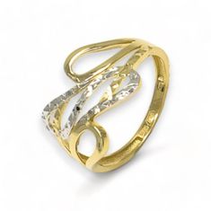 Pattic Zlatý prsten AU 585/1000 1,70 gr LOTS99601-54