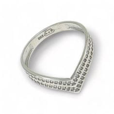 Pattic Zlatý prsten AU 585/1000 1,90 gr LOOZY5001W-55