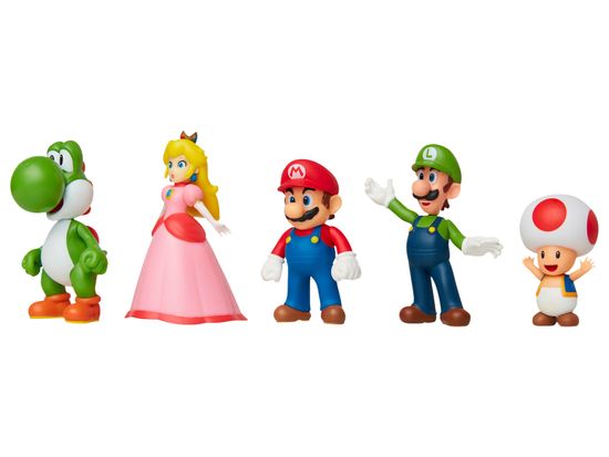 Nintendo Nintendo - Super Mario Figurka, 5 dílná sada figurek.