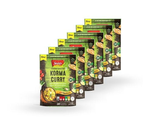 SWAD Korma curry hotová omáčka 6x250g