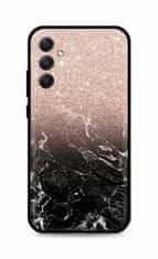 TopQ Kryt LUXURY Samsung A34 pevný Sparkling Marble 111303