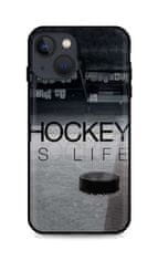 TopQ Kryt iPhone 13 silikon Hockey Is Life 64893