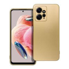 Xiaomi Obal / kryt na Xiaomi Redmi NOTE 12 4G zlatý - METALLIC Case