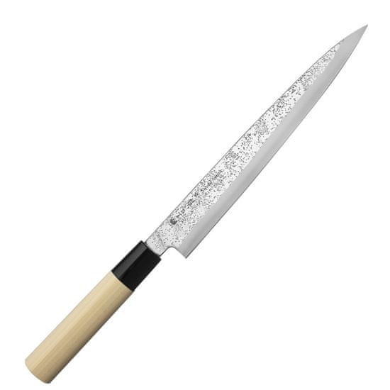 Satake Cutlery Nůž Yanagi Sashimi 21 cm Nashiji Natural