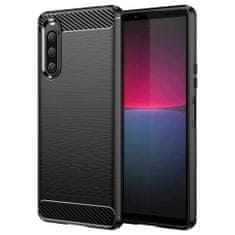 Techsuit Pouzdro Carbon Bush TPU pre Sony Xperia 10 V - Černá KP29168