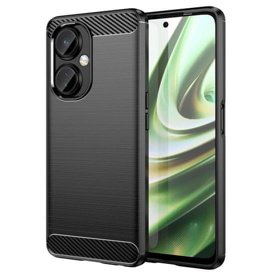 Techsuit Pouzdro Carbon Bush TPU pre OnePlus Nord CE 3 - Černá KP29169