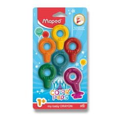Maped Pastely Maped Color´Peps Baby Crayons 6 barev