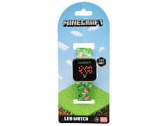 sarcia.eu Minecraft Creeper Zelené dětské hodinky, digitální náramkové hodinky Uniwersalny
