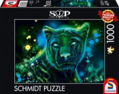 Schmidt Puzzle Neon: Panter 1000 dílků