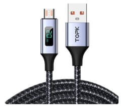 HADEX Kabel USB 3.0 konektor USB / USB Micro 1m s wattmetrem